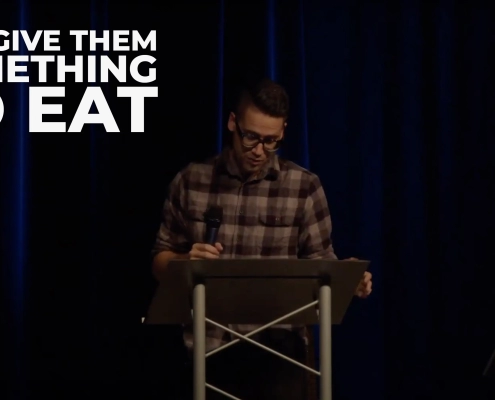 John 6:1-5 You gave them something to eat